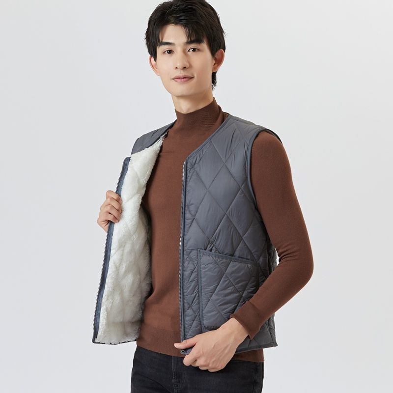 Outdoor Adventure Quilt - New Design Men's Quilted Cotton Vest