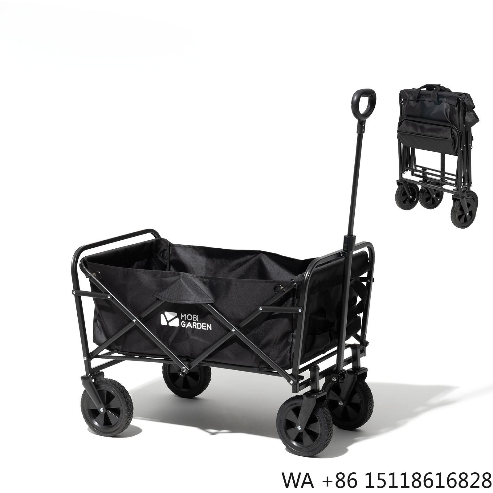 Outdoor Adventure Table With Storage - Mobi Garden Lightweight Four-Wheel Folding Camping