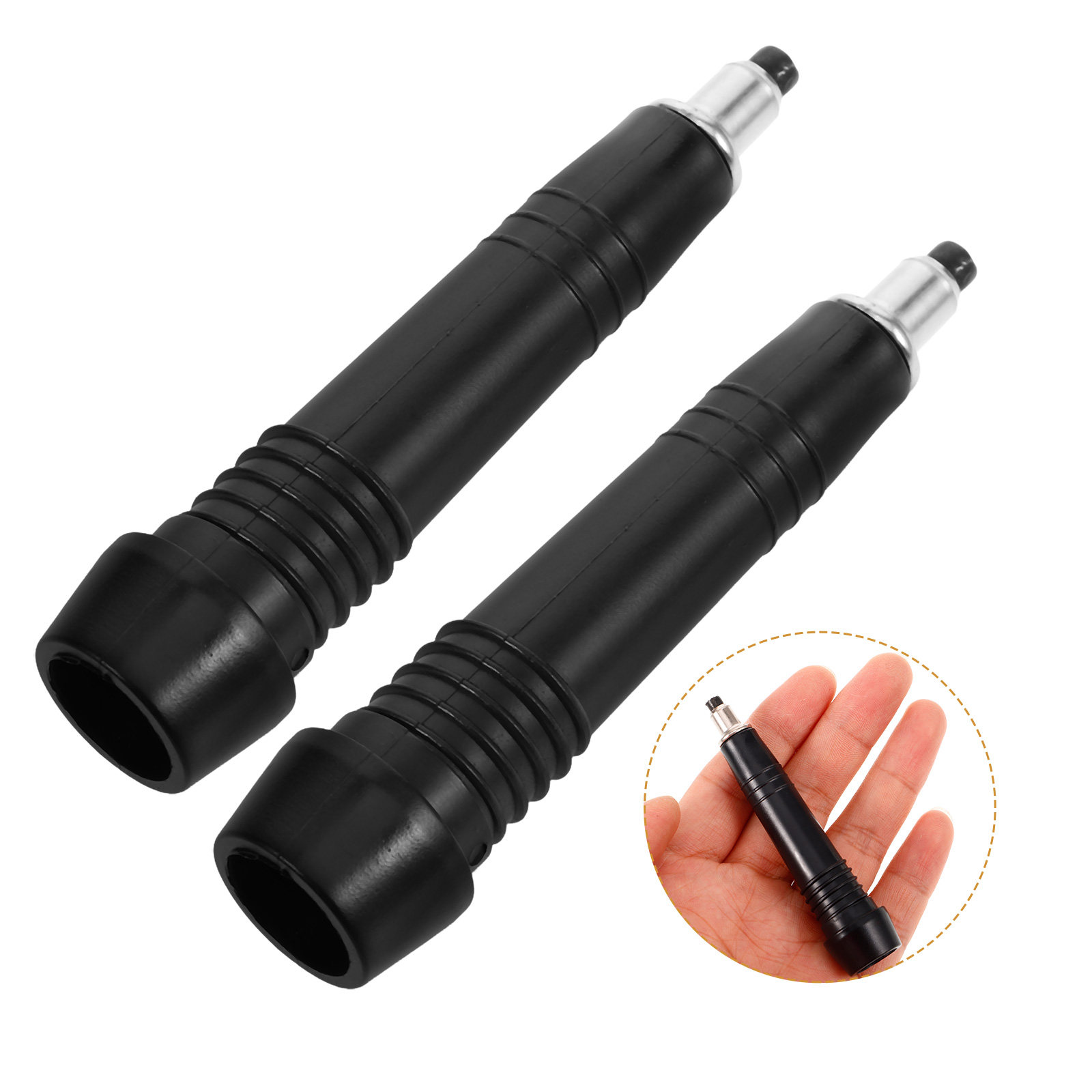 Outdoor Adventure Walks - 2Pcs Robust Steel Trekking Pole Tips