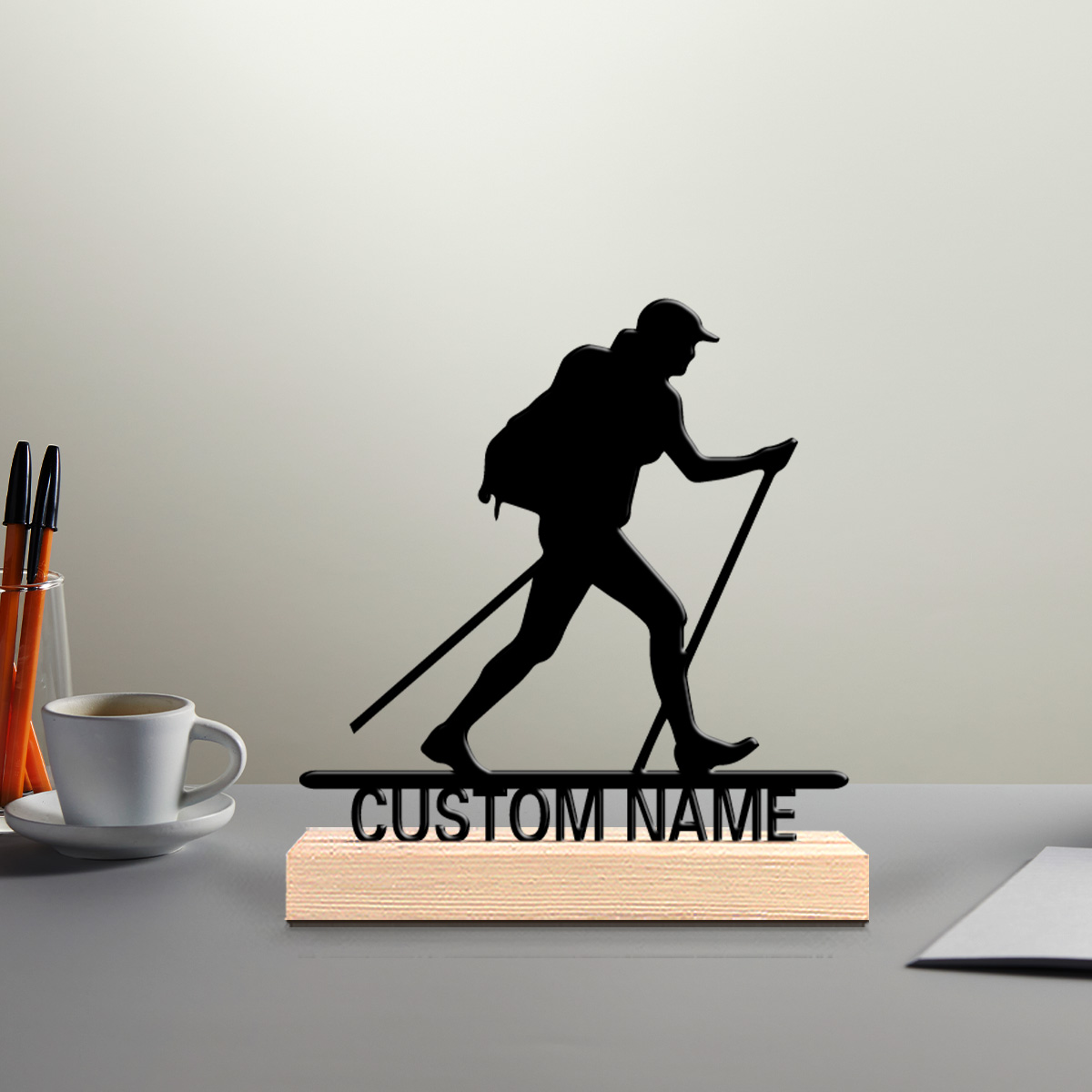 Outdoor Adventure And Travel - 1pc Cute Personalized Custom Traveller Metal