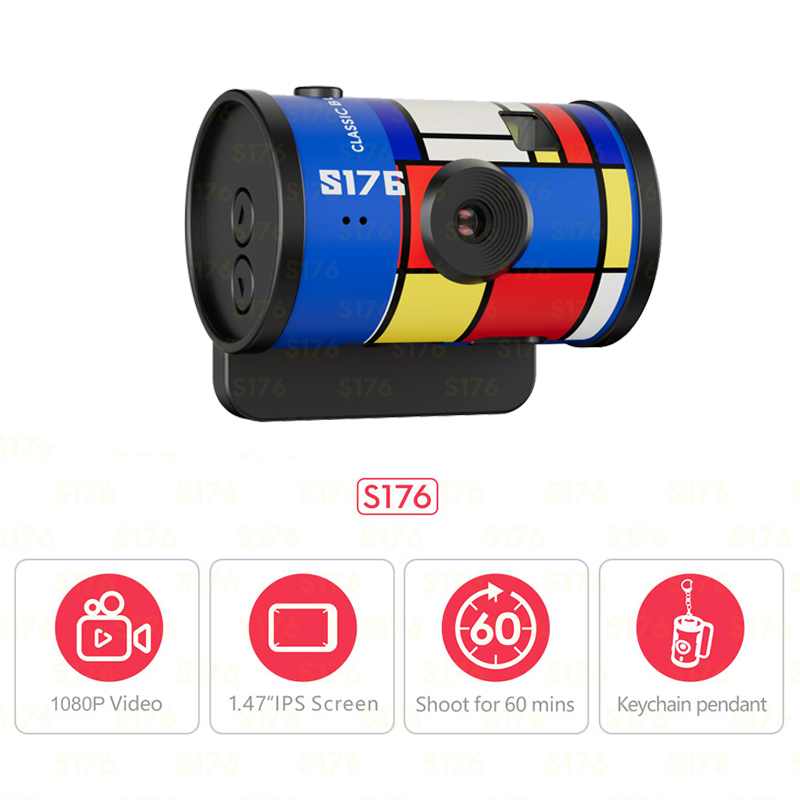 Outdoor Adventure Films - S176 Portable Mini Film Camera 1080P