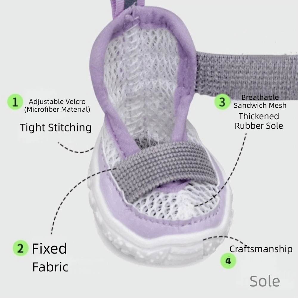 4PCS/SET Breathable Anti Slip  - Outdoor Adventure Walks 评论和价格