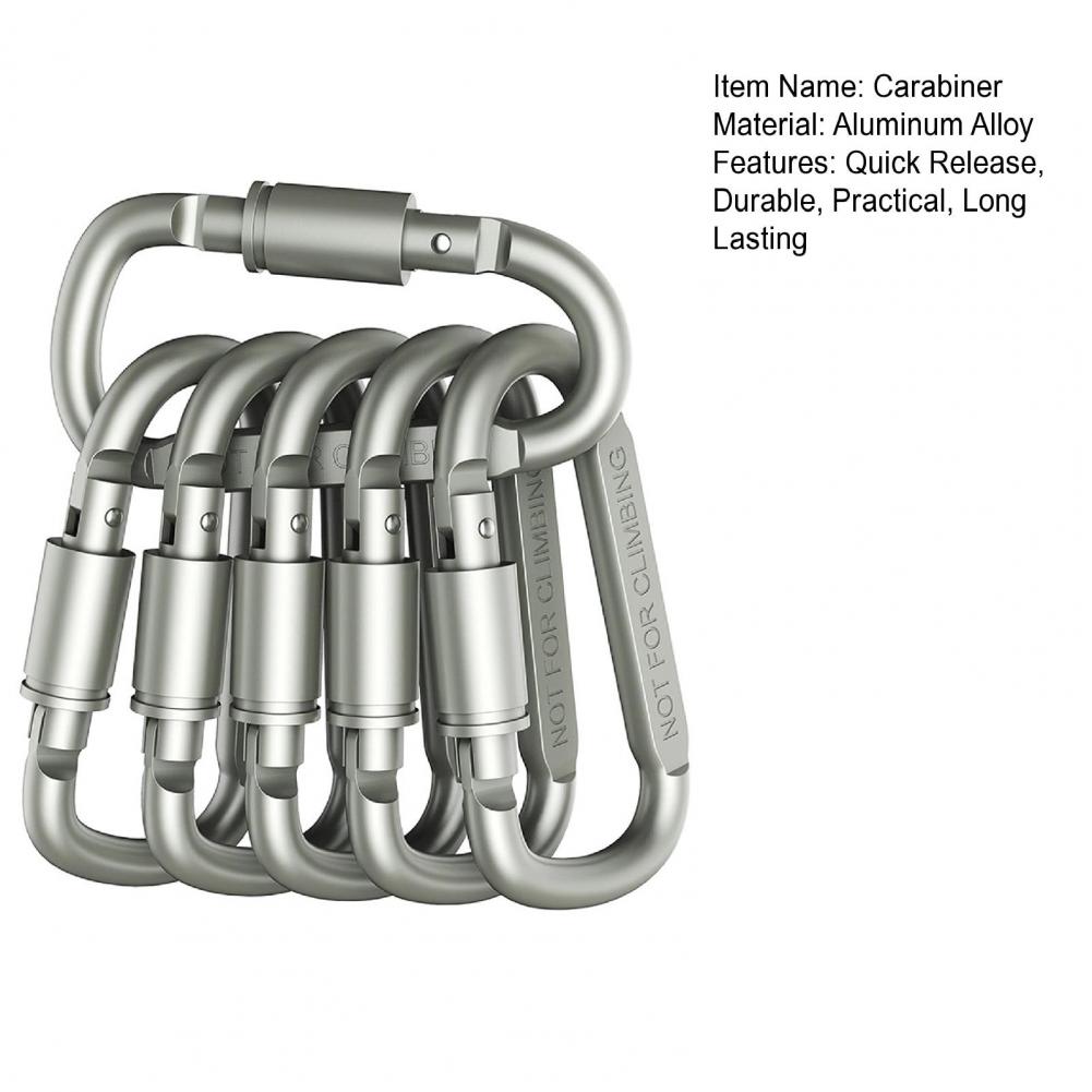 Mini Carabiner Clips 6pcs Lock - Carabiner Locking D 评论和价格