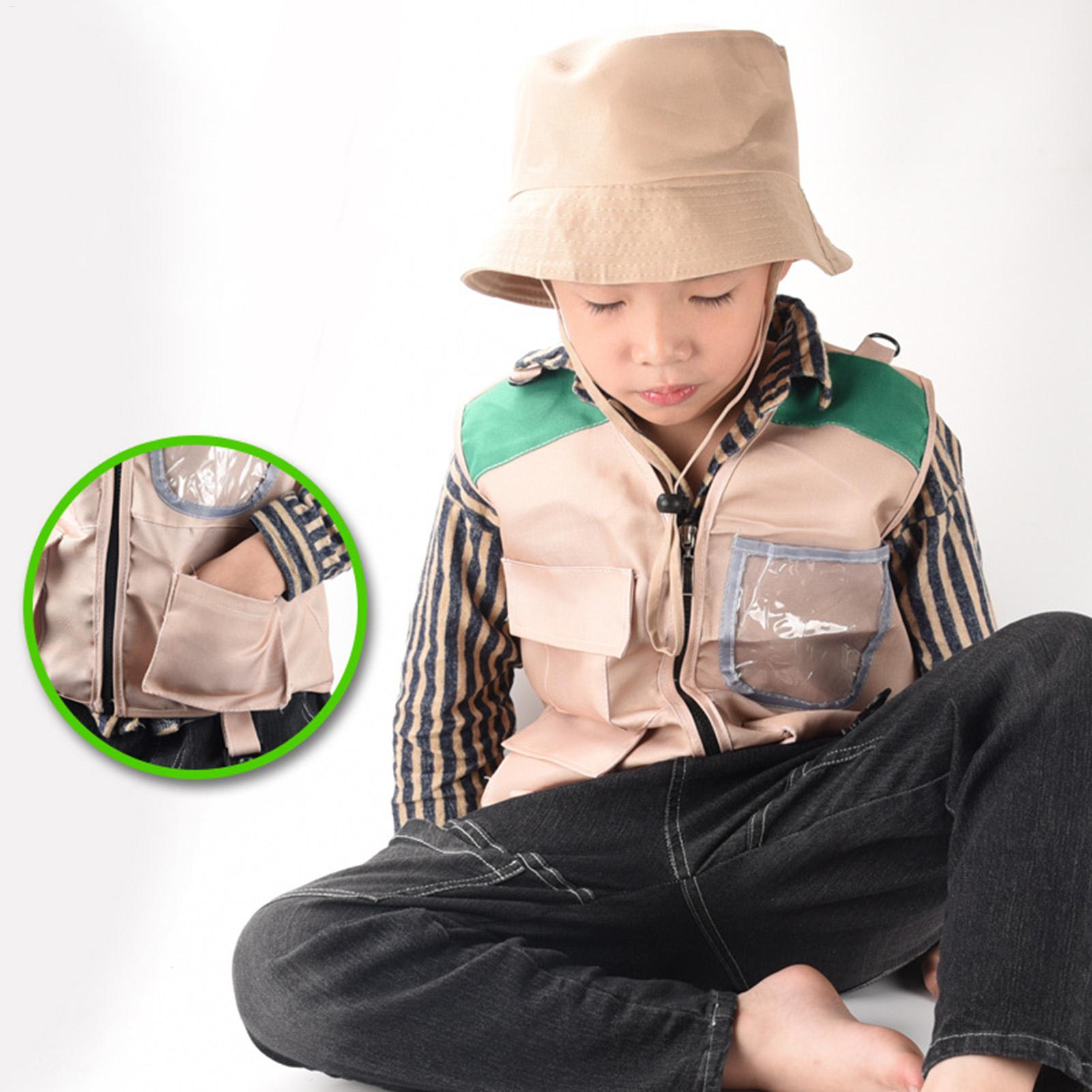 Kids Explorer Vest and Hat Hal - Outdoor Adventure Kit For Kids 评论和价格
