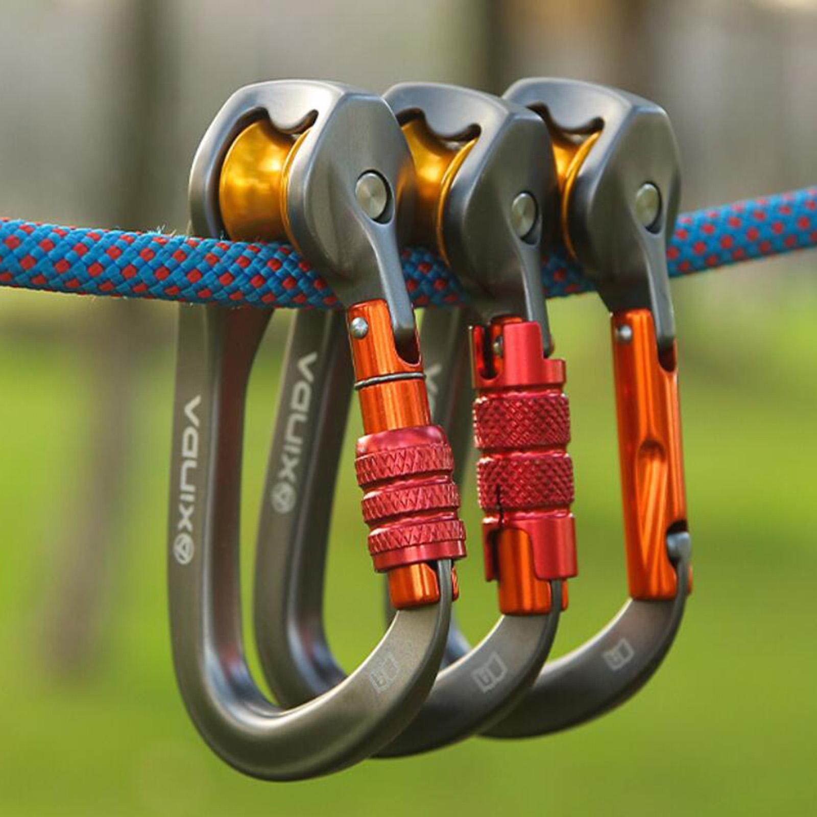 Locking Carabiner Mountaineeri - Carabiner Locking D 评论和价格