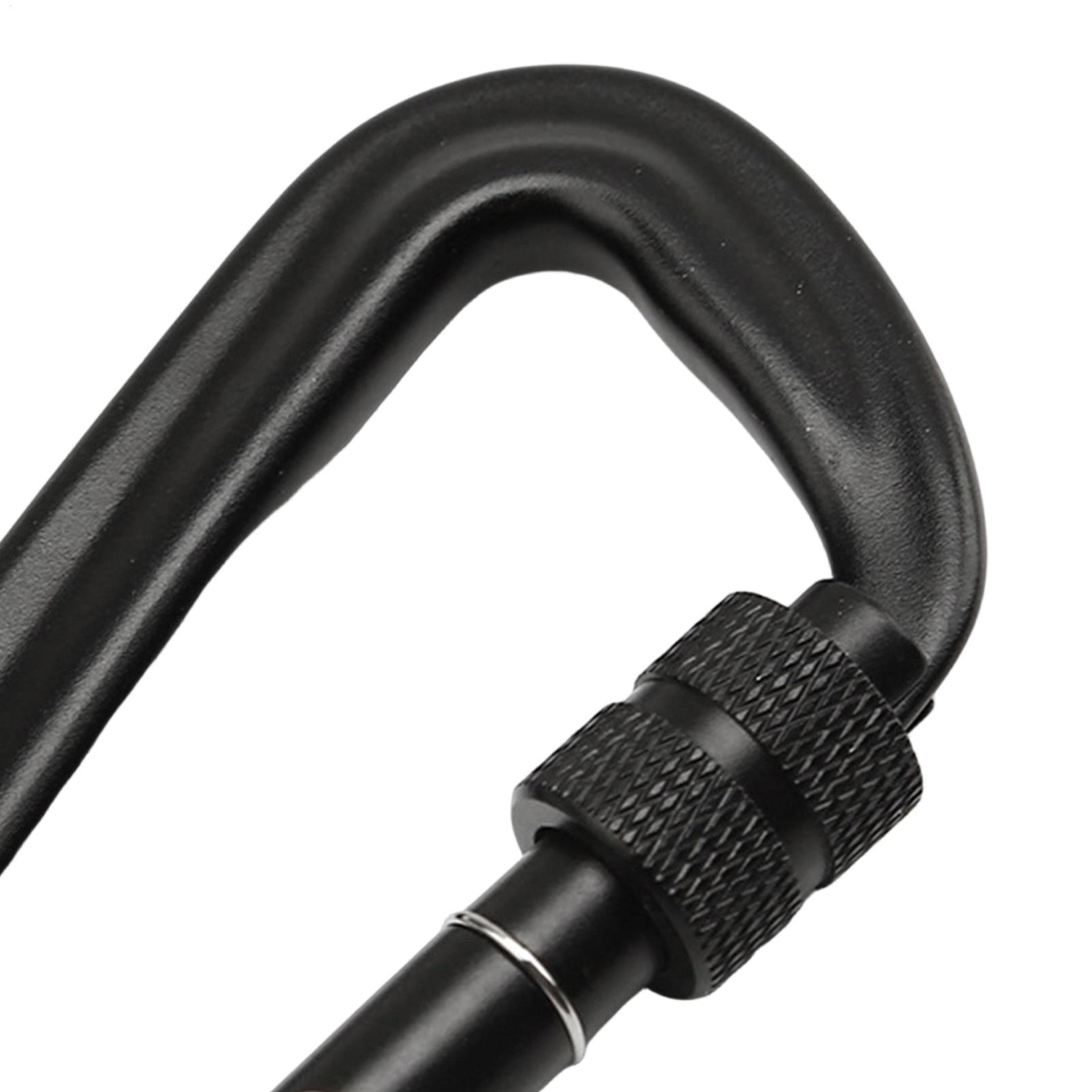 12kN Heavy Duty Locking D Ring - Carabiner Locking D 评论和价格