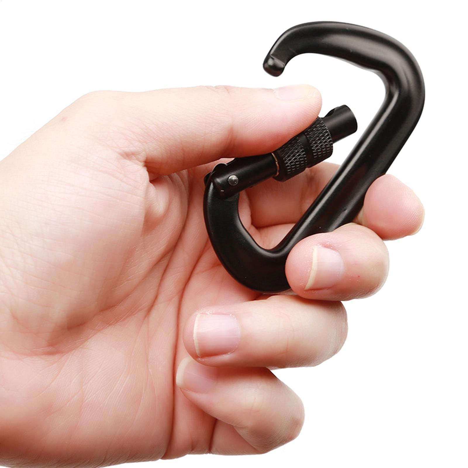 12kN Heavy Duty Locking D Ring - Carabiner Locking D 评论和价格