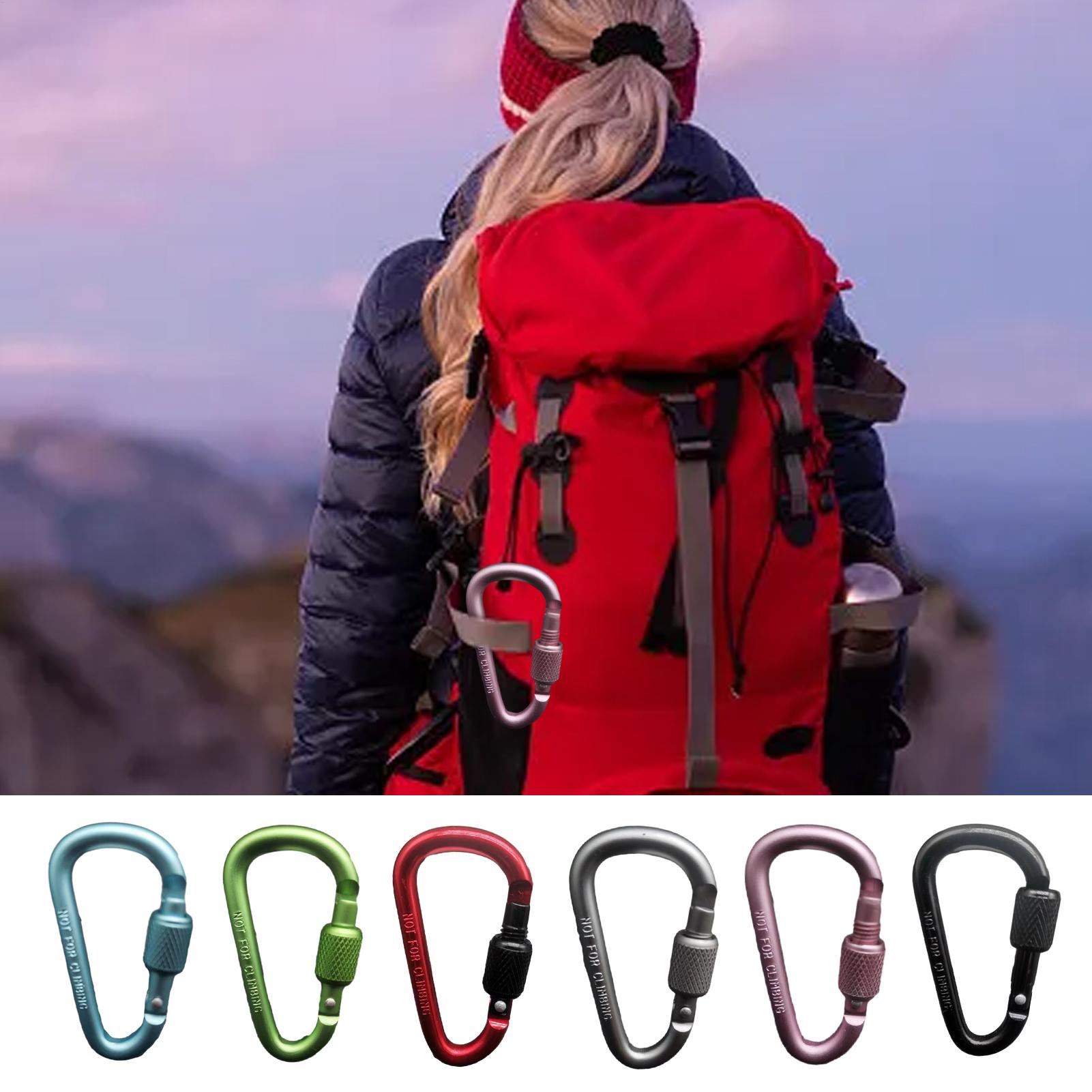 Outdoor Aluminum D Shape Locki - Carabiner Locking D 评论和价格