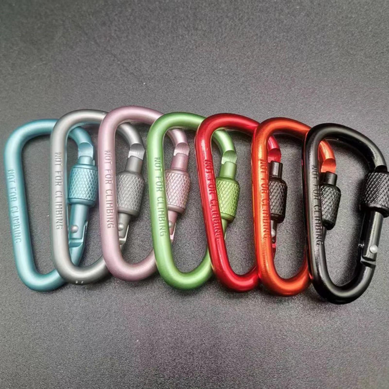 Outdoor Aluminum D Shape Locki - Carabiner Locking D 评论和价格