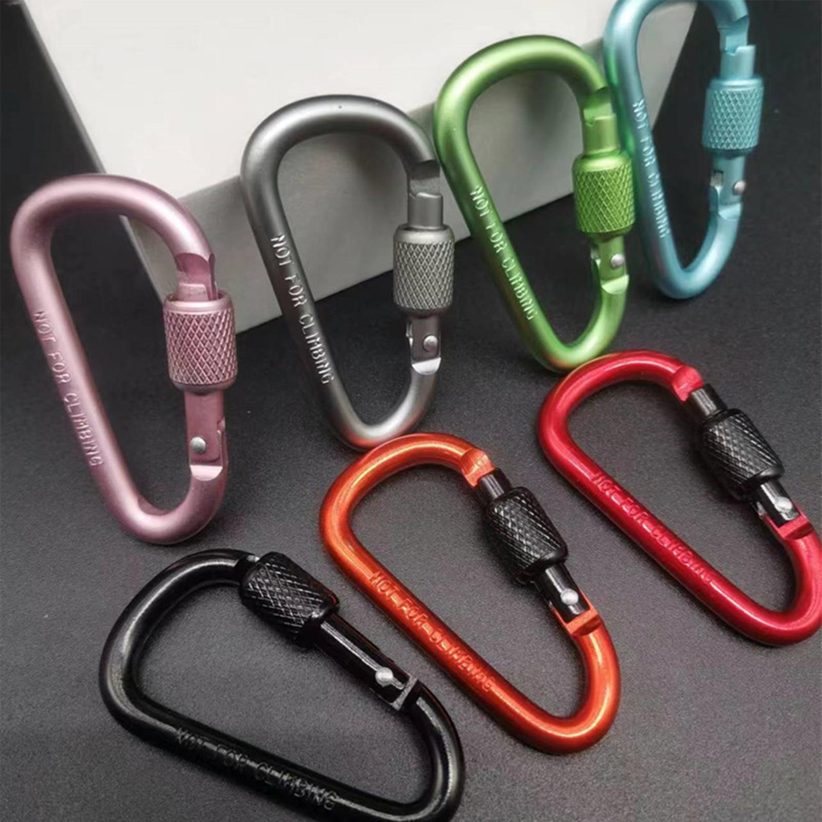 Outdoor Aluminum D Shape Locki - Carabiner Locking D 评论和价格