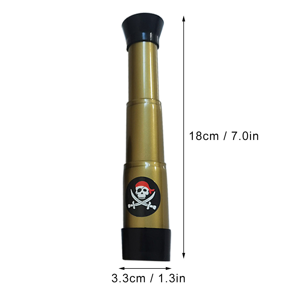 12Pcs Kids Pirate Telescope Se - Outdoor Adventure Kit For Kids 评论和价格