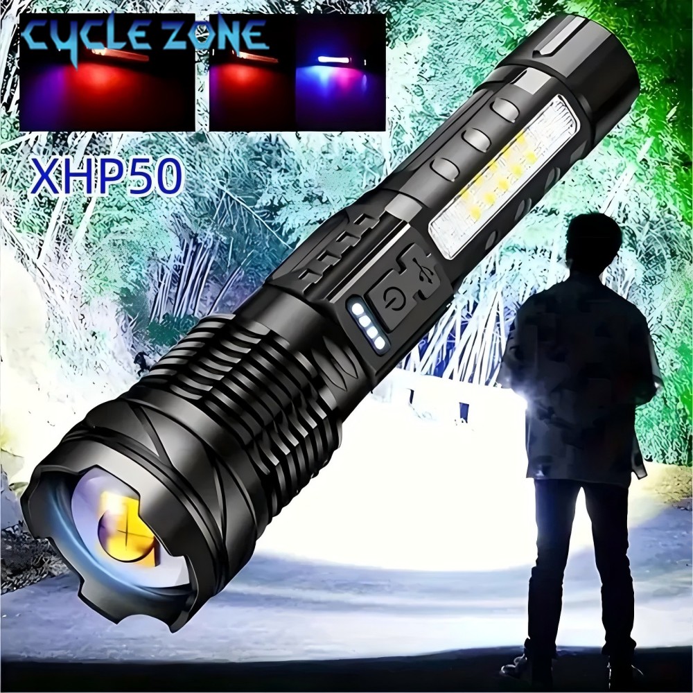 XHP50 Flashlight Zoomable Flas - Outdoor Adventure Zone 评论和价格