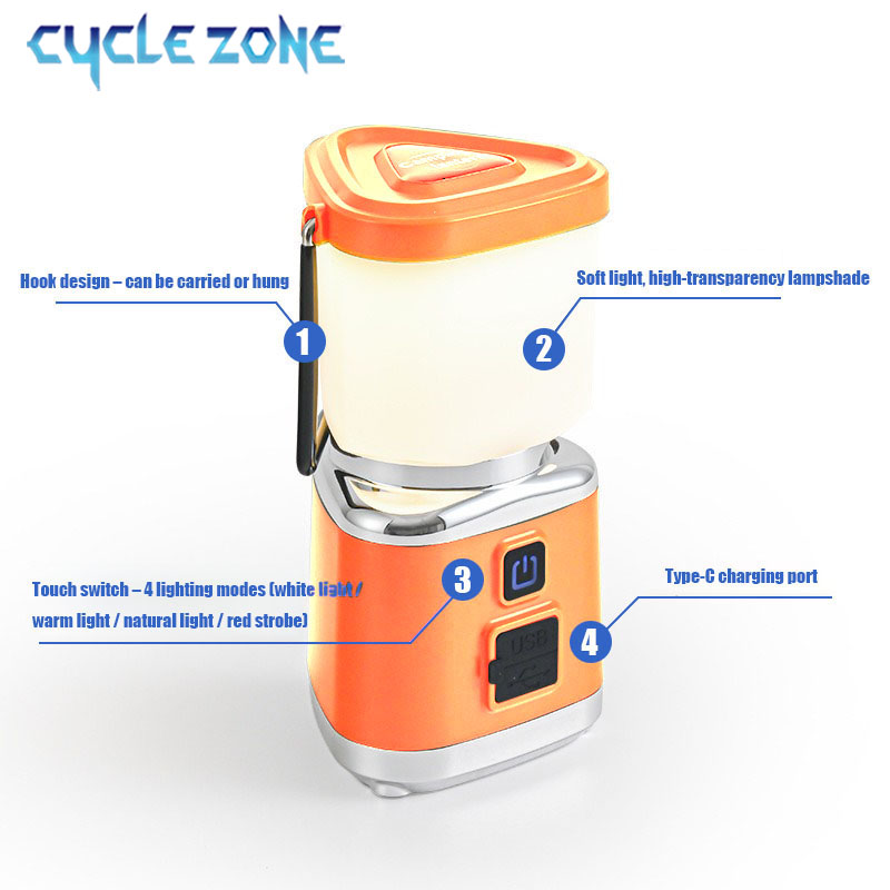 Portable Camping Light TYPE-C  - Outdoor Adventure Zone 评论和价格