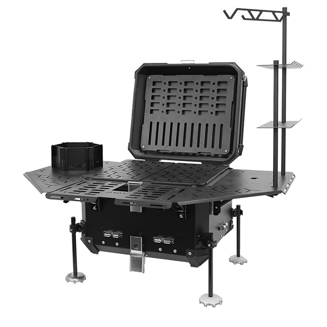 Multi-functional Aluminum Allo - Outdoor Adventure Table With Storage 评论和价格