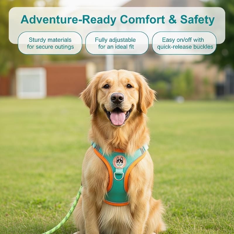 Lightweight Adjustable Dog Har - Outdoor Adventure Walks 评论和价格