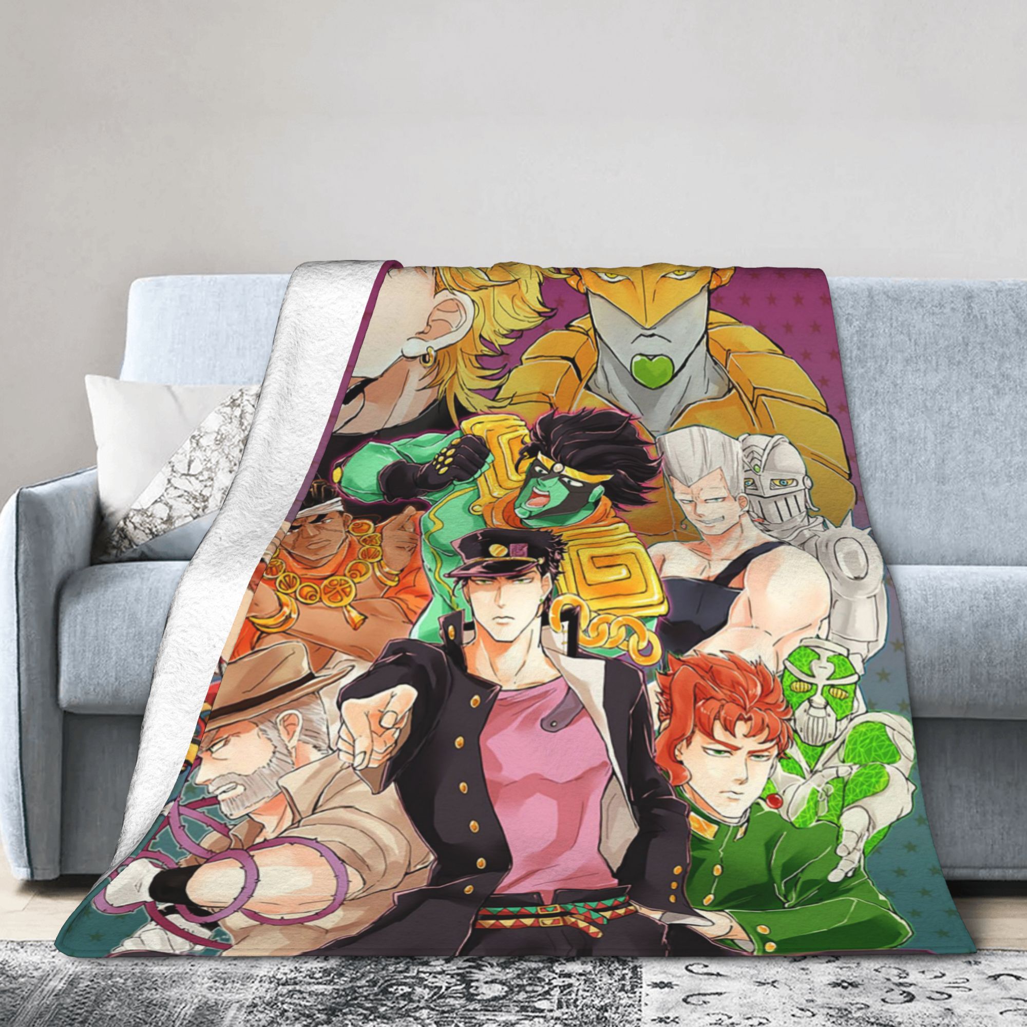 Joseph Joestar Kujo Jotaro Dio - Outdoor Adventure Quilt 评论和价格