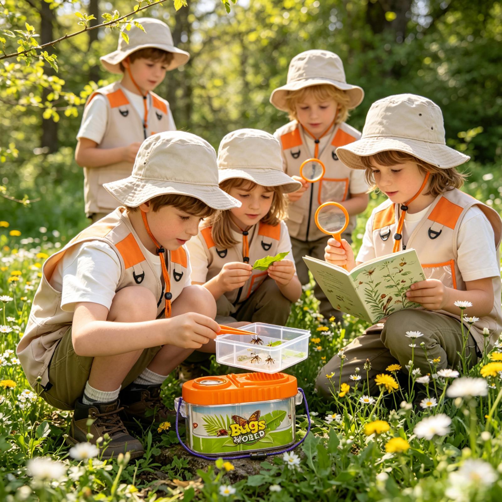 Kids Adventure Kit With Magnif - Outdoor Adventure Kit For Kids 评论和价格