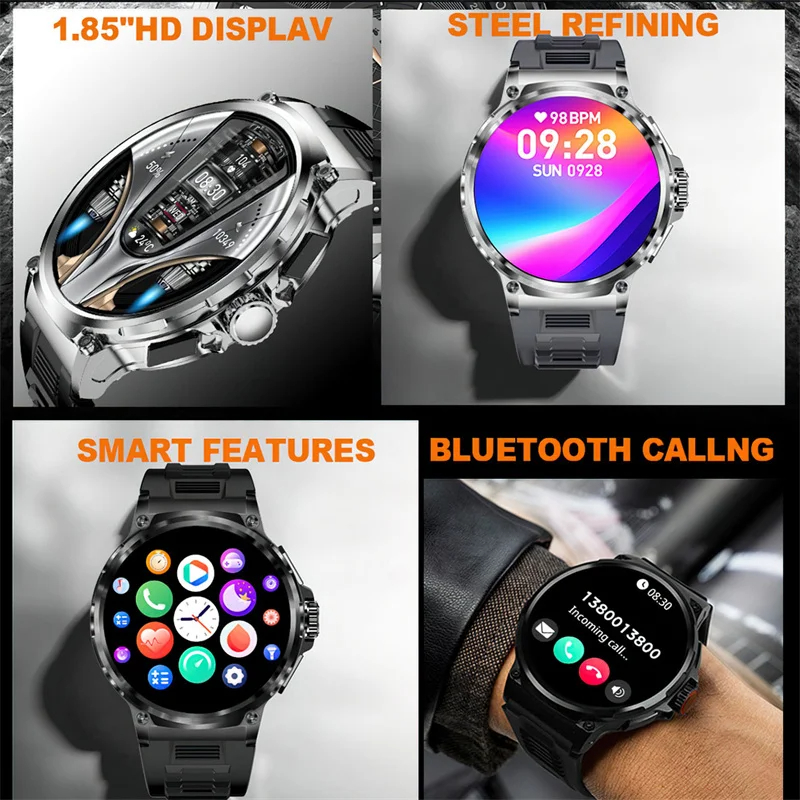 Hot Men Smart Watch 710mAh Out - Outdoor Adventure Zone 评论和价格