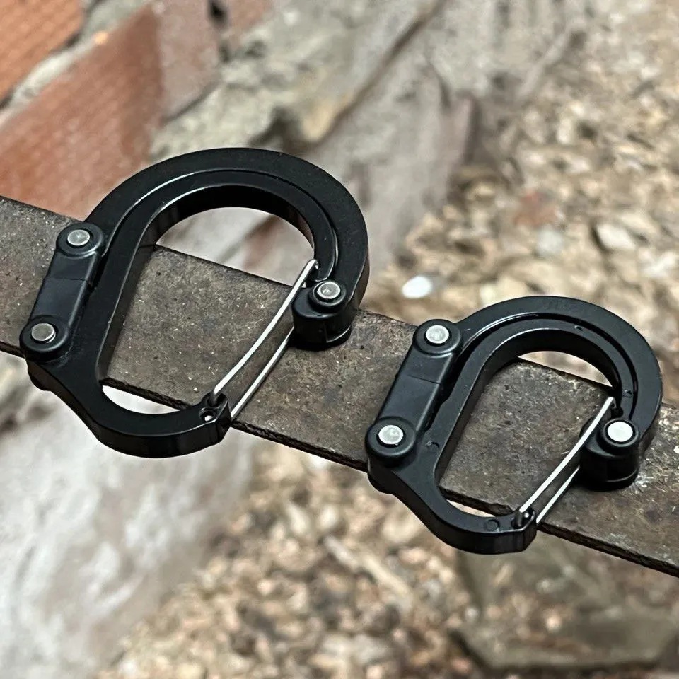 Camping Hybrid Gear Clip D-typ - Carabiner Locking D 评论和价格