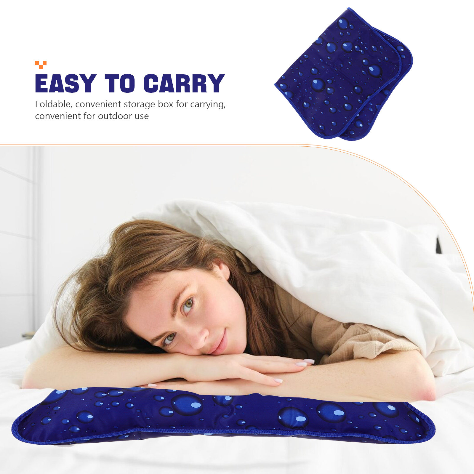 Water Fillable Cooling Pillow  - Outdoor Adventure And Travel 评论和价格