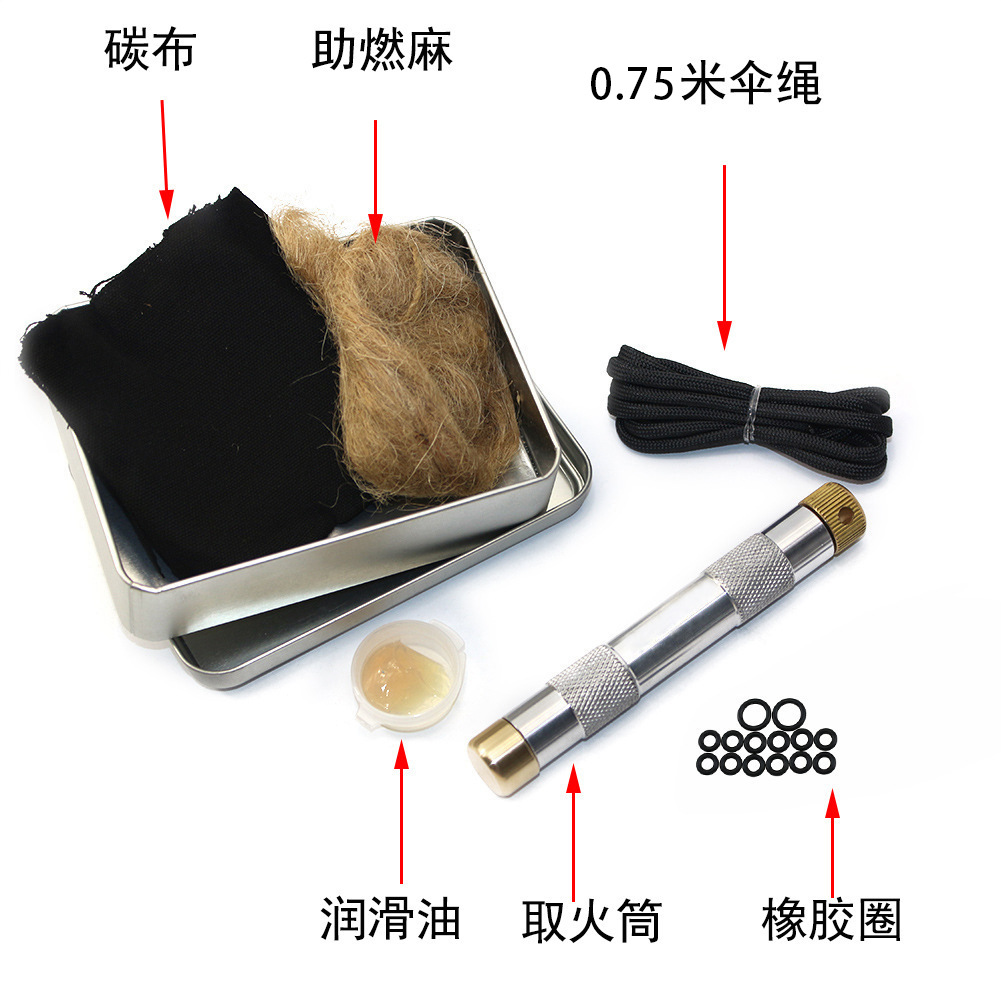 Outdoor Camping Piston Fire St - Fire Piston Starter 评论和价格