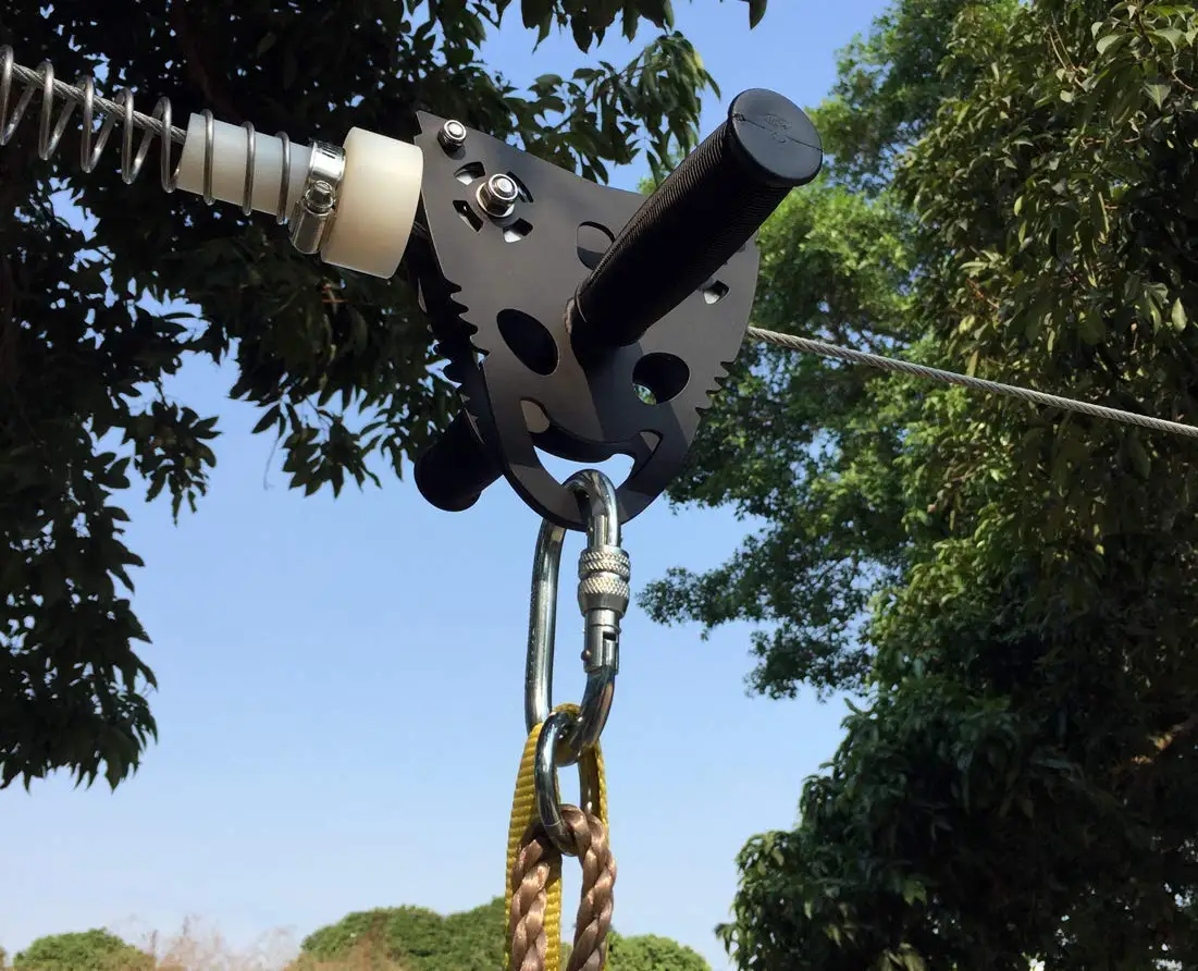 Upgraded 120ft Zip Line Kit fo - Outdoor Adventure Kit For Kids 评论和价格