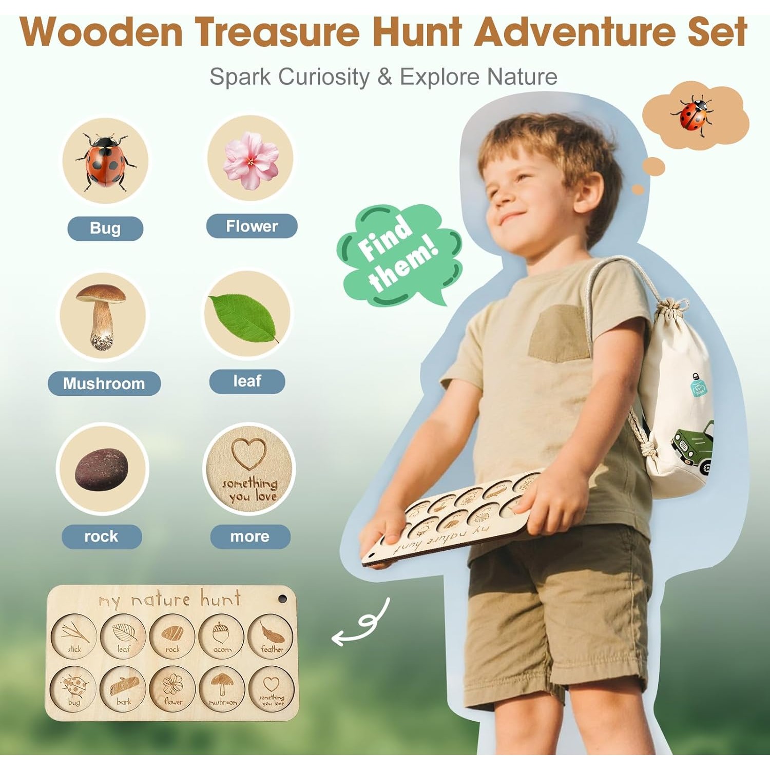 Bug Catcher Kit for Kids with  - Outdoor Adventure Kit For Kids 评论和价格