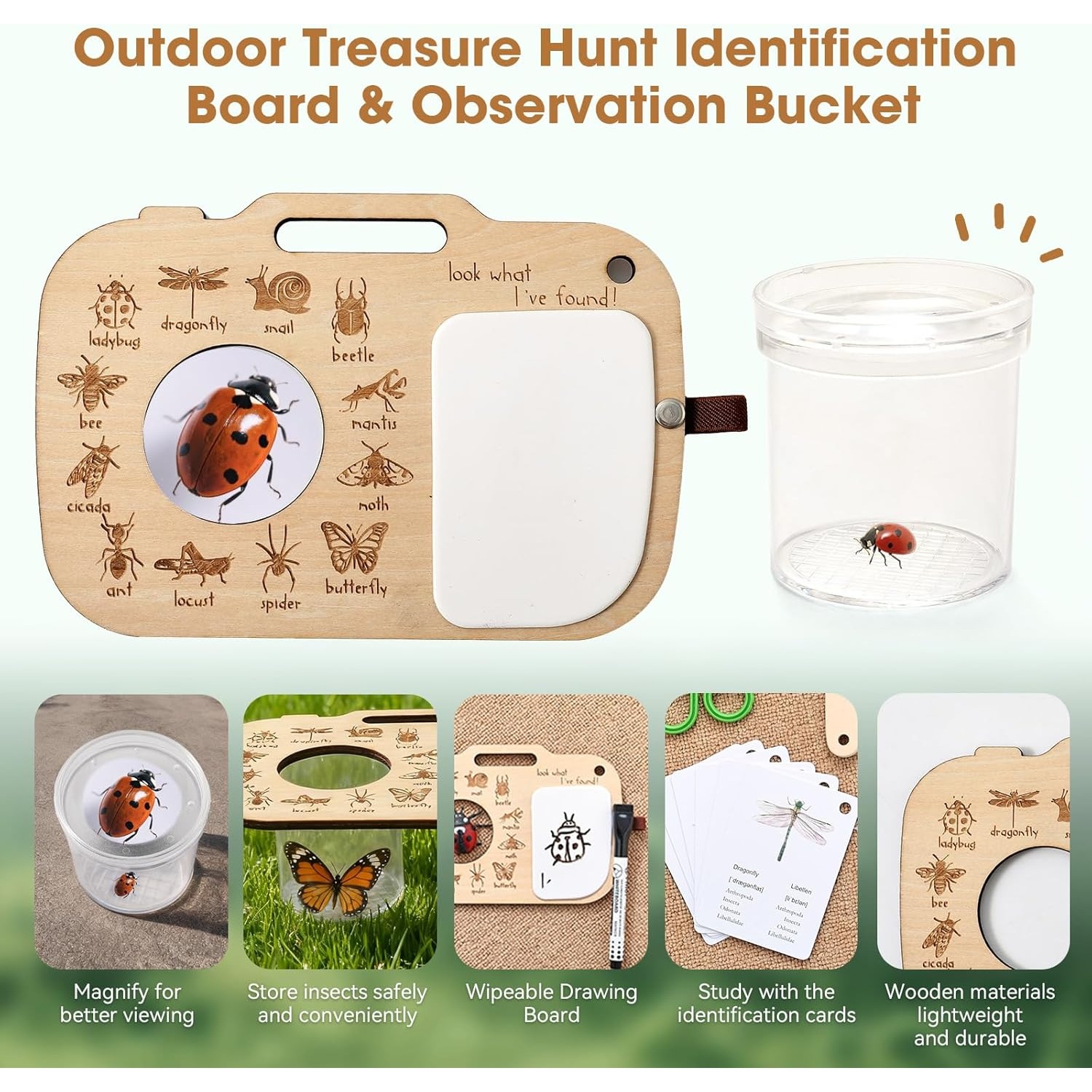 Bug Catcher Kit for Kids with  - Outdoor Adventure Kit For Kids 评论和价格