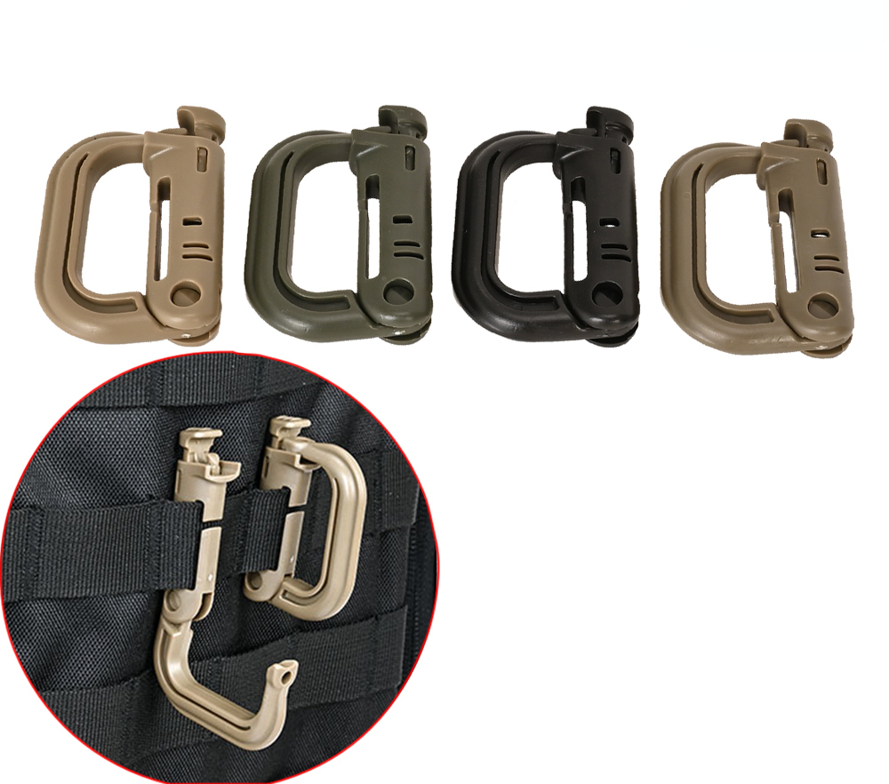 Tactical D Locking Ring 2 pcs  - Carabiner Locking D 评论和价格